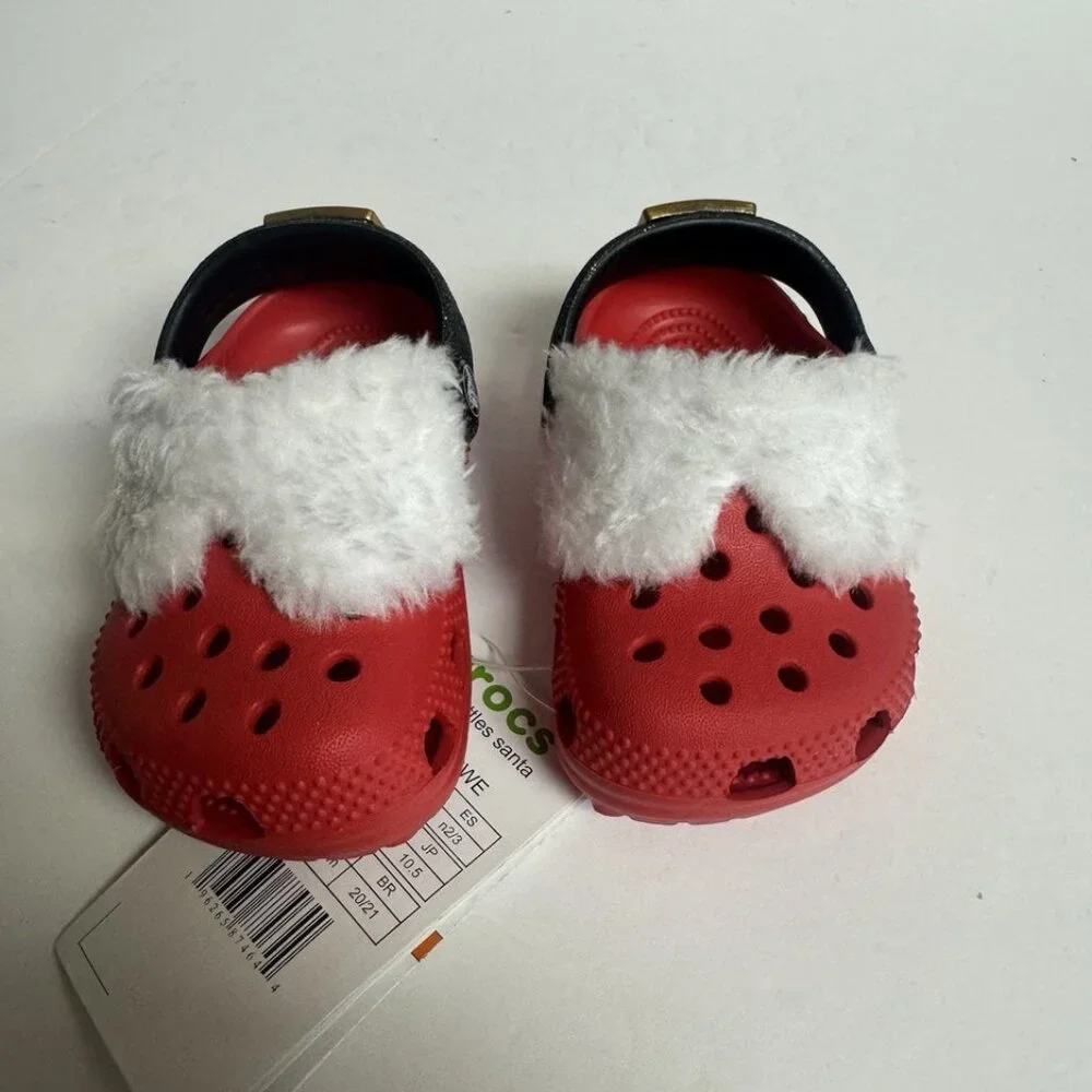 Crocs Littles Clog Red Size 2-3 Toddler